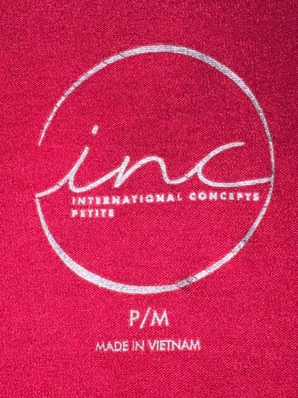 INC International Concepts Pink V-Neck Dress Petite M Flowy Casual NWT - Picture 4 of 10